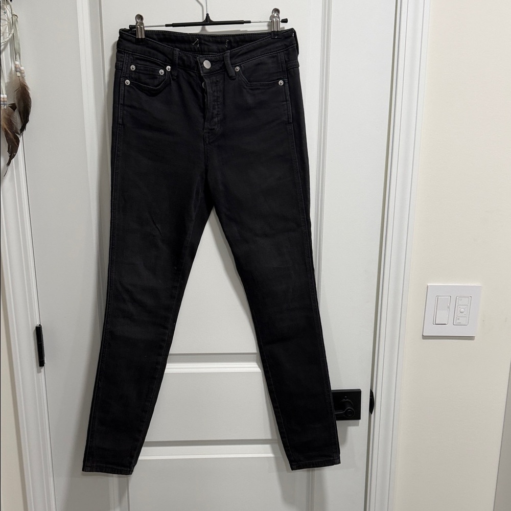 Free People Black Skinny Pants